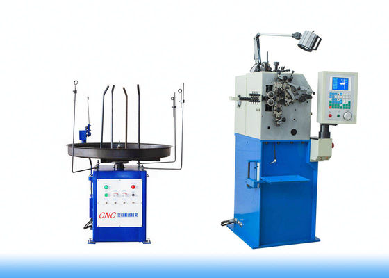 2개의 축선 CNC 봄 코일어 속도는 철사 Dia Φ0.15 - 8.0mm 내의 550 PC/분을 도달합니다