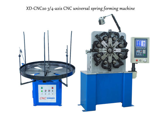 0.3mm에서 2.3mm 철사 직경 범위를 가진 XD-CNC20 3 축선 염력 봄 기계