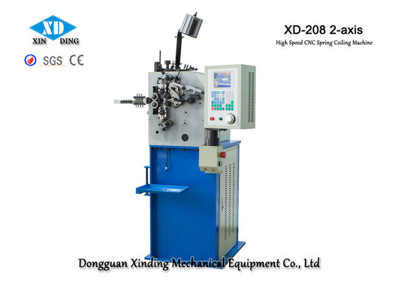 XD-208 고속 봄 코일어는 0.8mm 내의 각종 작은 봄을 제조합니다