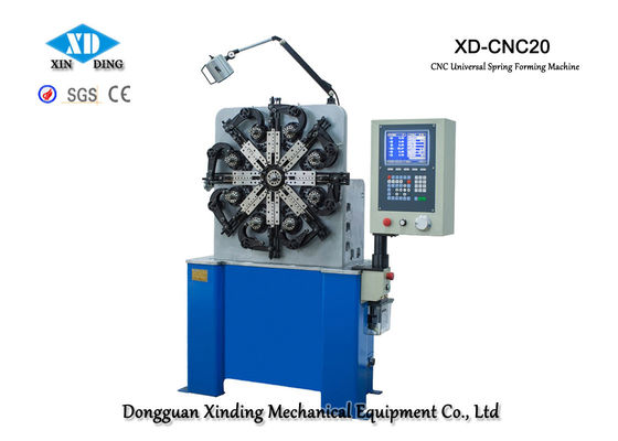0.2에서 2.3mm 내의 각종 봄을 만들기 위하여 기계를 만드는 XD-CNC20 CNC 봄