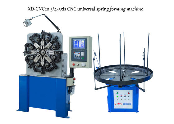 0.2에서 2.3mm 내의 각종 봄을 만들기 위하여 기계를 만드는 XD-CNC20 CNC 봄