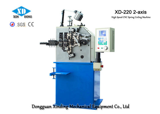 철사 Dia 0.5 - 2.0mm 내의 각종 정밀도 압축 봄을 만드는 XD-220