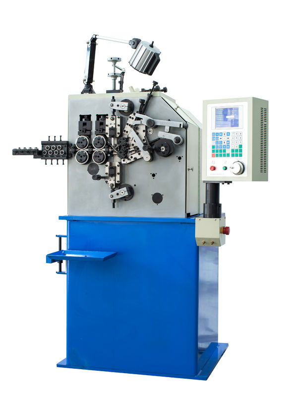 고속 300pcs/분 2.7kw를 가진 3개의 축선 CNC 자동적인 봄 감기는 기계