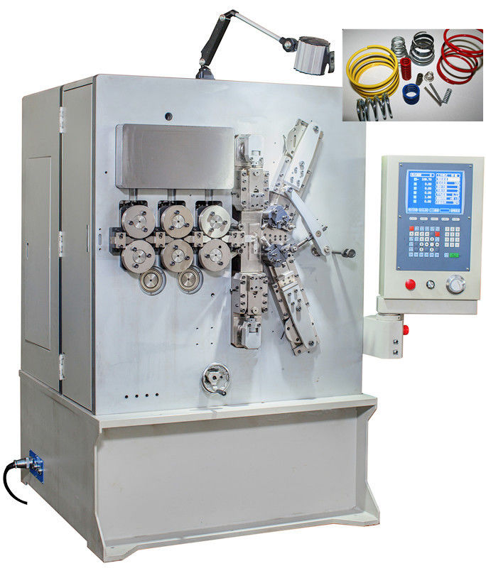 2.00 - 6.00mm 자동 귀환 제어 장치 동의 체계를 가진 5개의 축선 CNC 용수철 기계